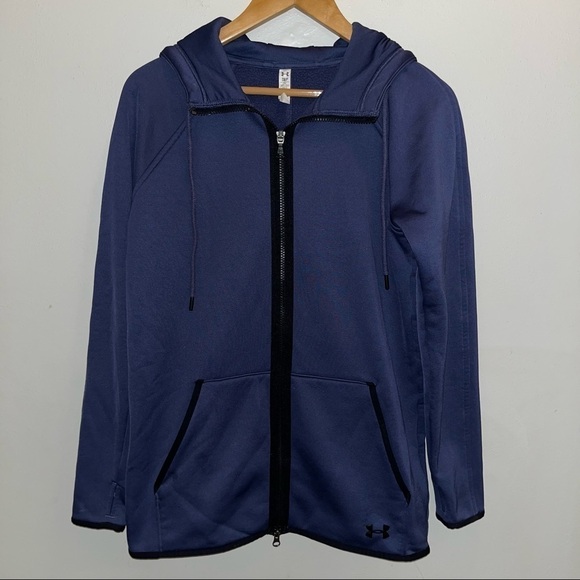 Under Armour Storm1 ColdGear Full Zip Up Jacket Women’s Size Small - Picture 1 of 11